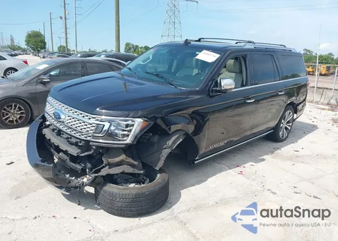 2021 Ford Expedition Max Platinum z USA, uszkodzony, nr VIN 1FMJK1LT9MEA20312